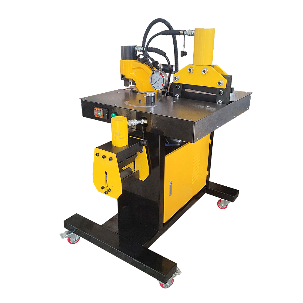 DHY Series 3-in-1 Hydraulic Busbar Cutting Bending Punching Machine