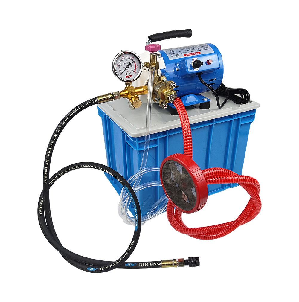 Electric Pressure Test Pump 150W–350W 25–100 Bar Clean Water Pipeline Testing Pump 220V