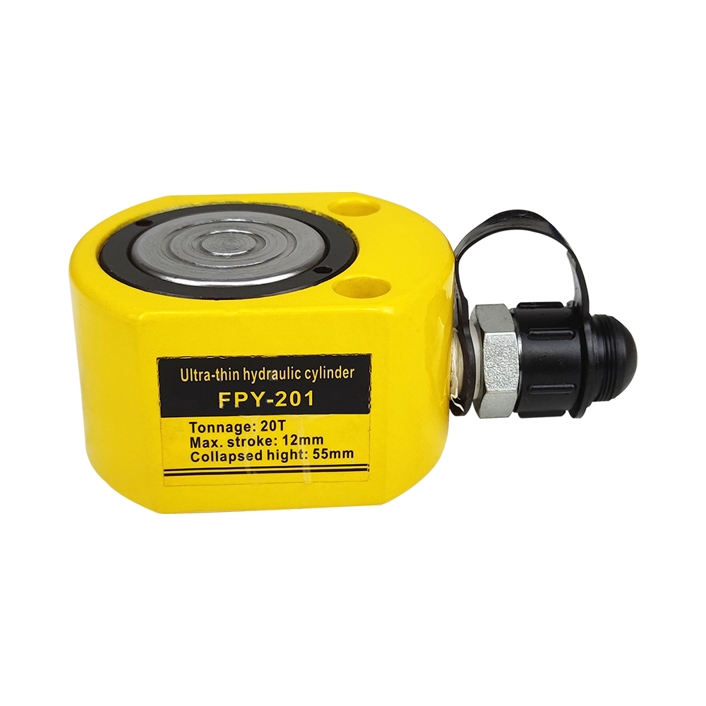 FPY Series 5T - 200T Low-Profile Single-Acting Hydraulic Cylinder Jacks