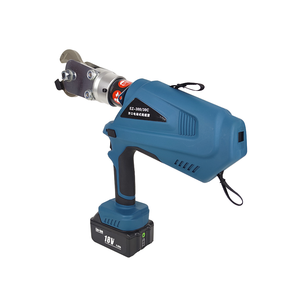300 Series 2-in-1 Battery-Powered Hydraulic Cable Cutter and Crimper