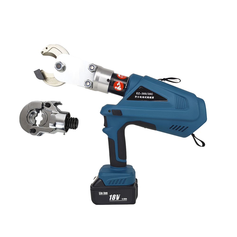 300 Series 2-in-1 Battery-Powered Hydraulic Cable Cutter and Crimper