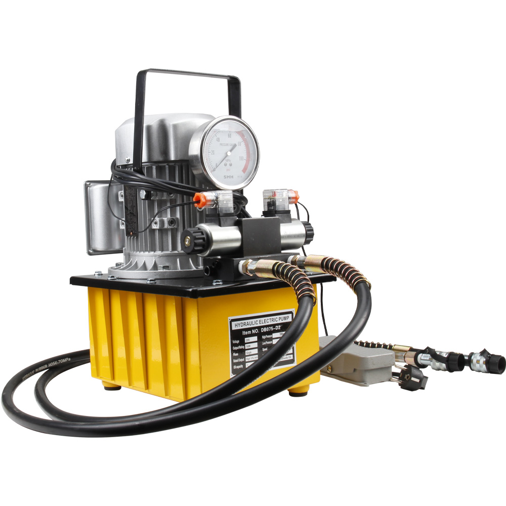 Double Acting Hydraulic Electric Pump 700 Bar High Pressure Power Pack 750W–3KW