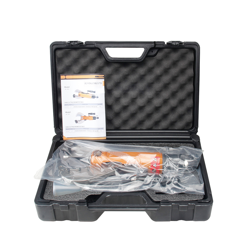 Professional Hydraulic C-Type Cable Cutter 40–135mm