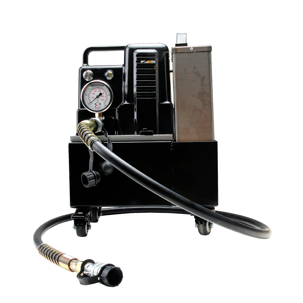 QQ-700B Portable Battery-Powered Single Action Hydraulic Pump 36V/48V