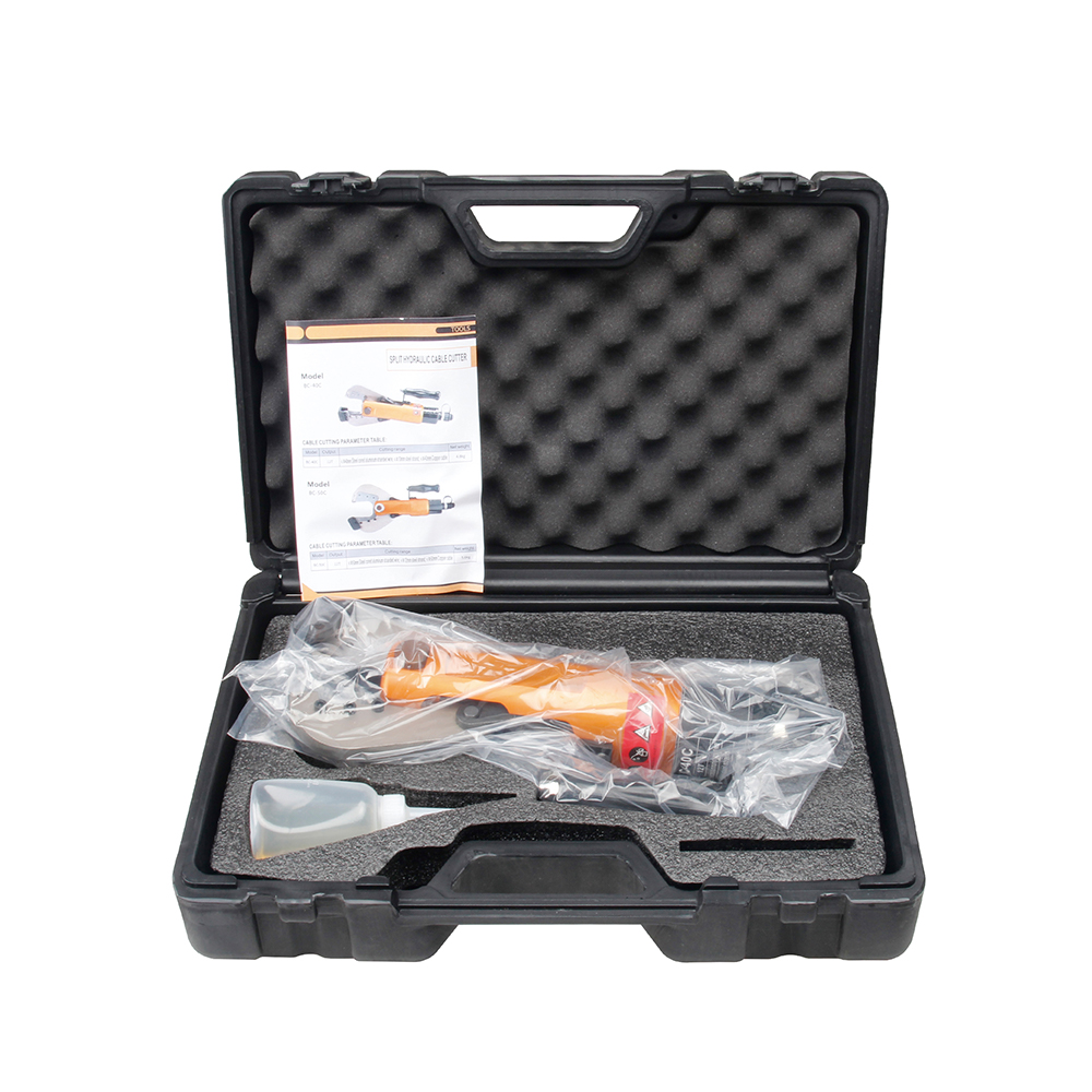 Professional Hydraulic C-Type Cable Cutter 40–135mm