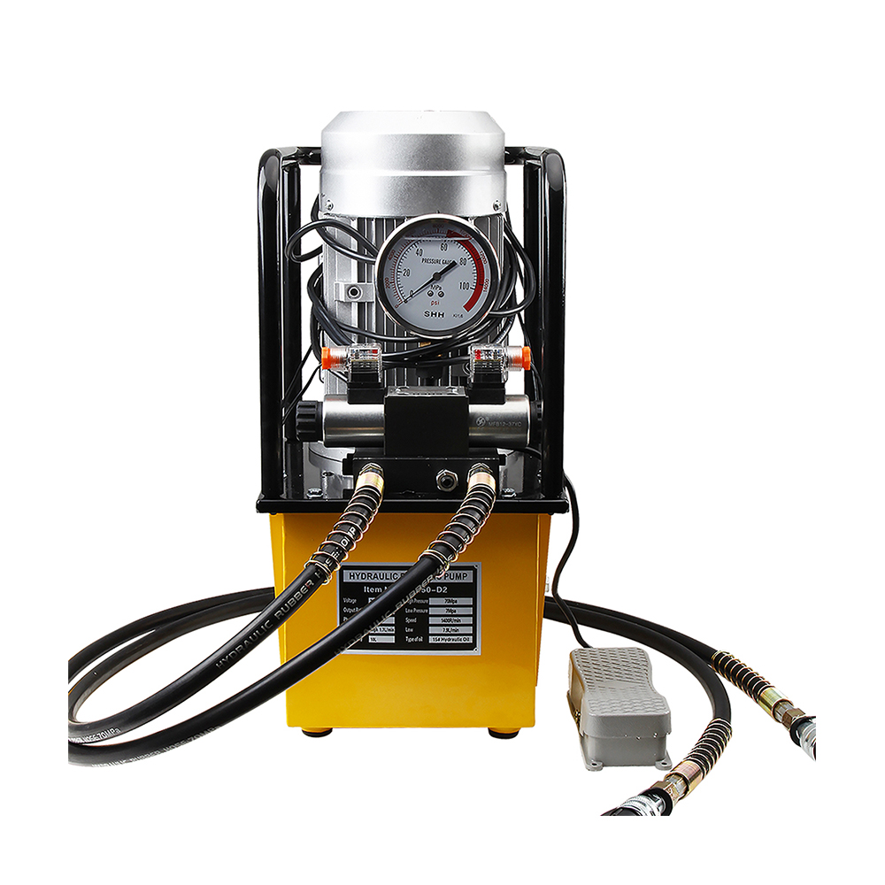 Double Acting Hydraulic Electric Pump 700 Bar High Pressure Power Pack 750W–3KW