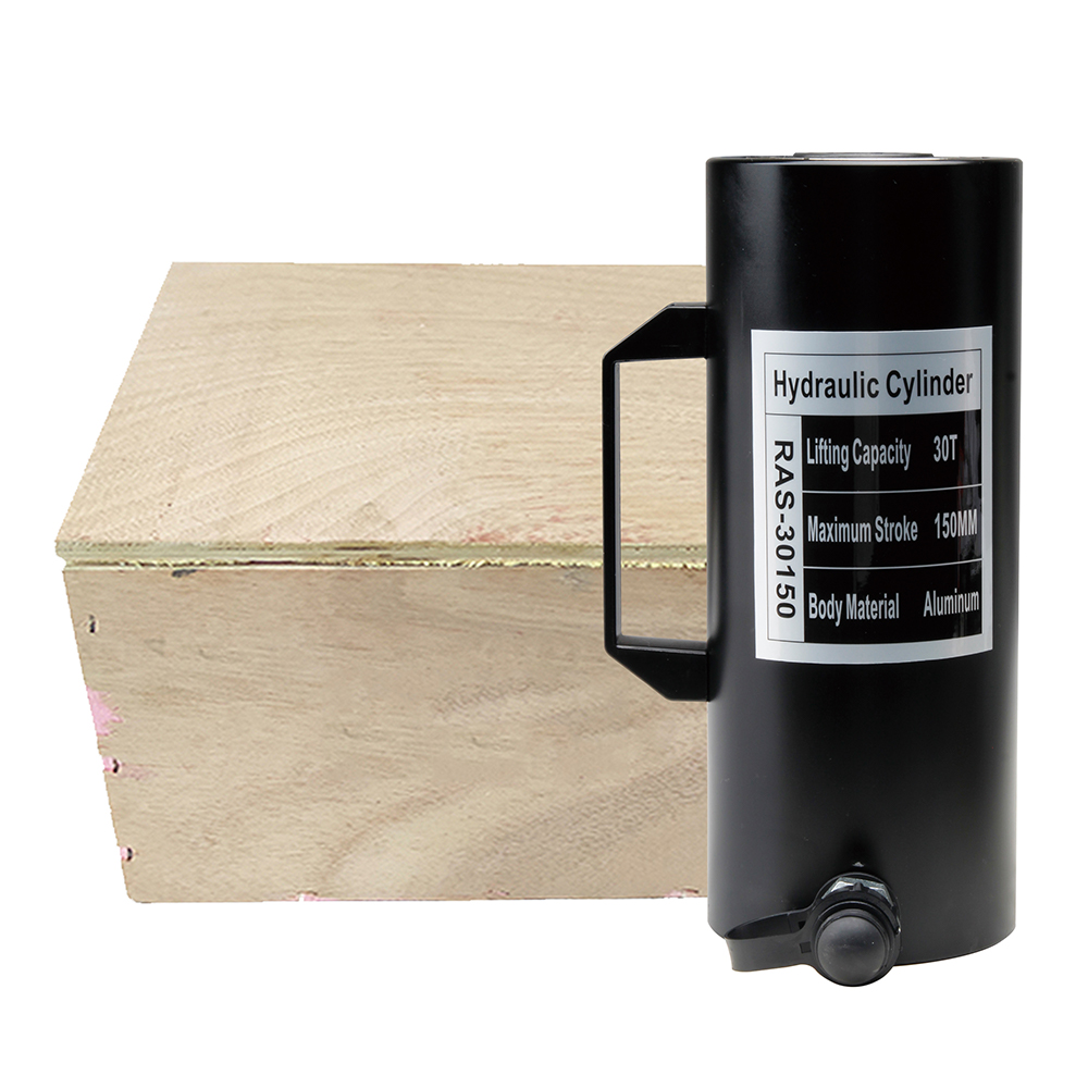 RAS Series 10-100 Ton Lightweight Aluminum Single-Acting Hydraulic Cylinder Jack