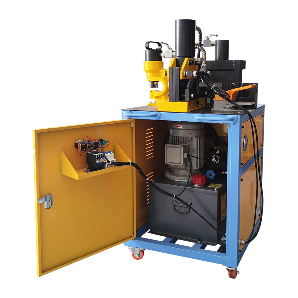 VHB Series 3-in-1 Hydraulic Angle Iron Processing Machine