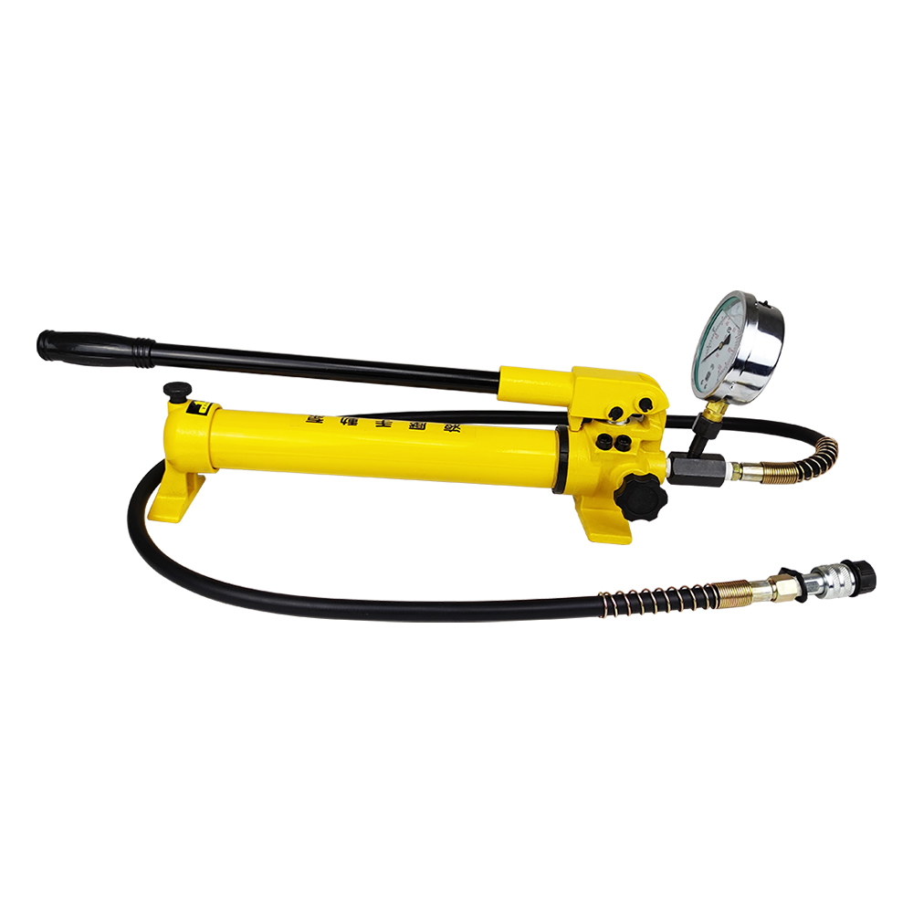 Hand Operated Manual Hydraulic Pump 700 Bar Dual Stage High Pressure 700–2700cc Single Acting