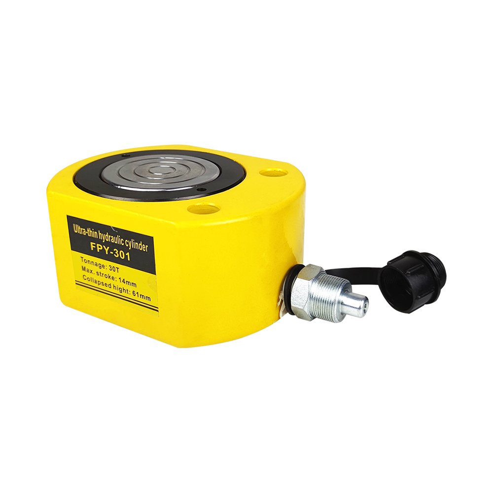 FPY Series 5T - 200T Low-Profile Single-Acting Hydraulic Cylinder Jacks