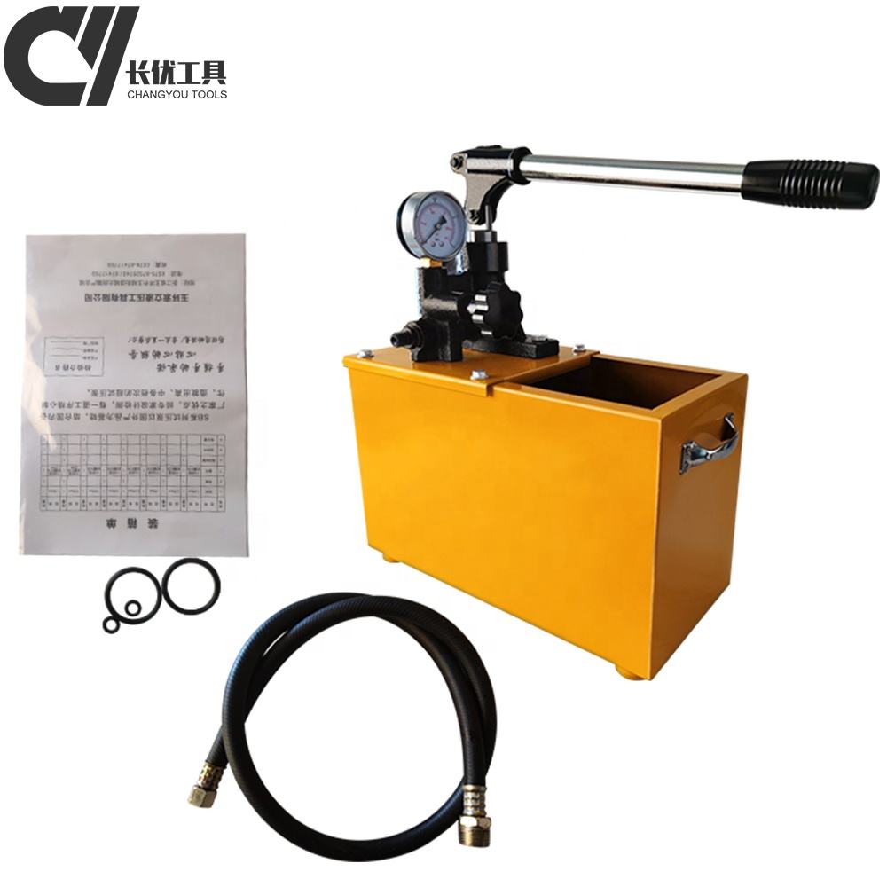 Manual Pressure Test Pump 1.6MPa–25Bar Hand Operated Water Pipeline Testing Pump SB Series