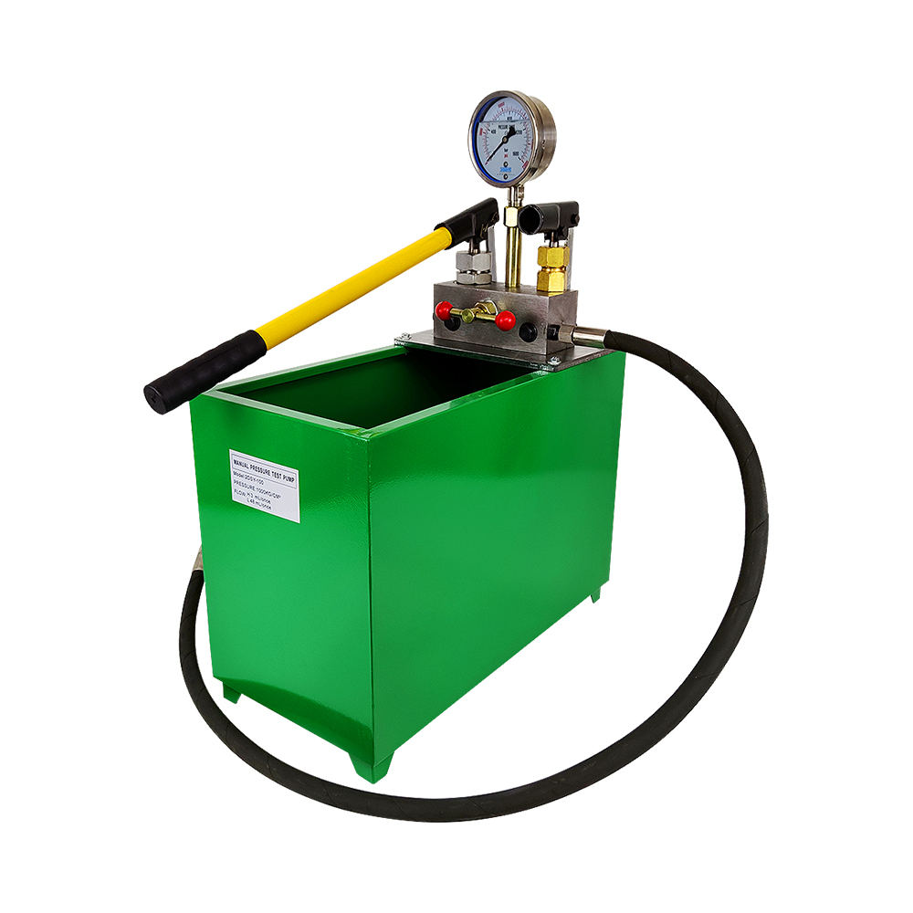 Manual 2-Stage Pressure Test Pump 80-100Mpa