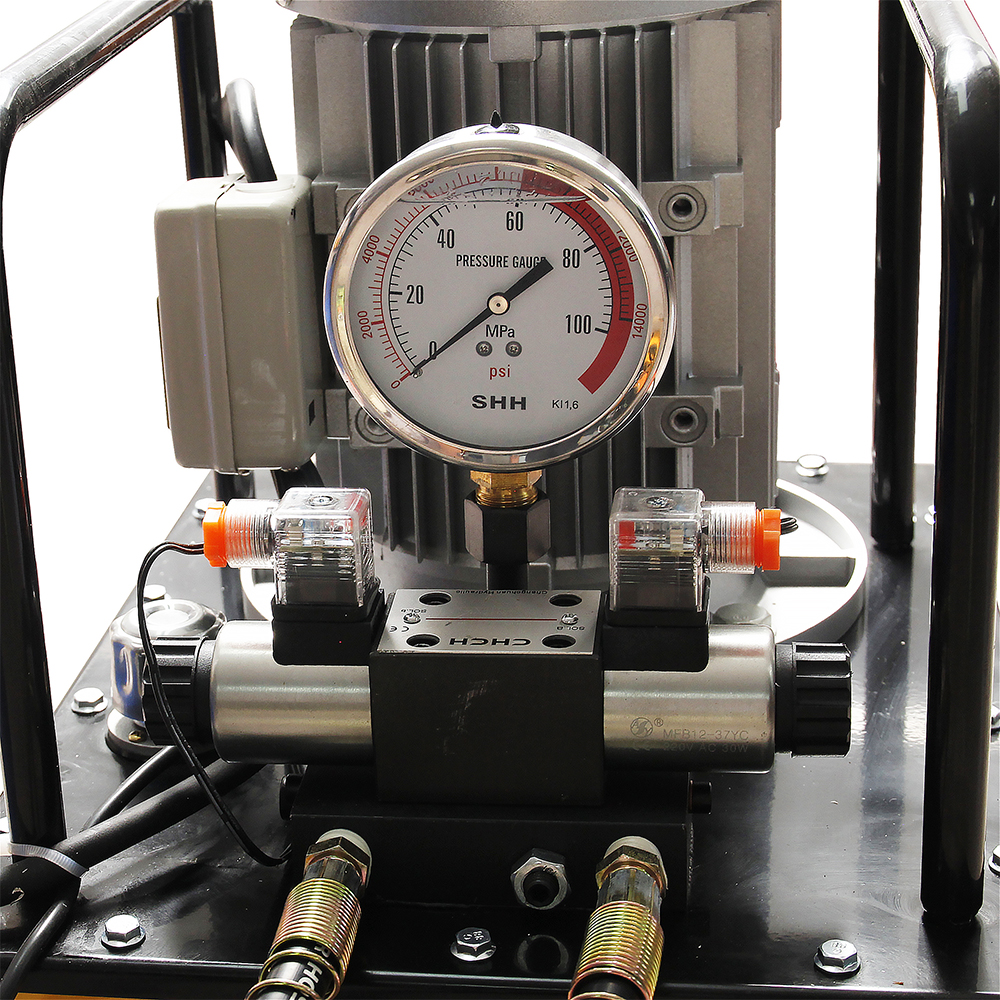 Double Acting Hydraulic Electric Pump 700 Bar High Pressure Power Pack 750W–3KW