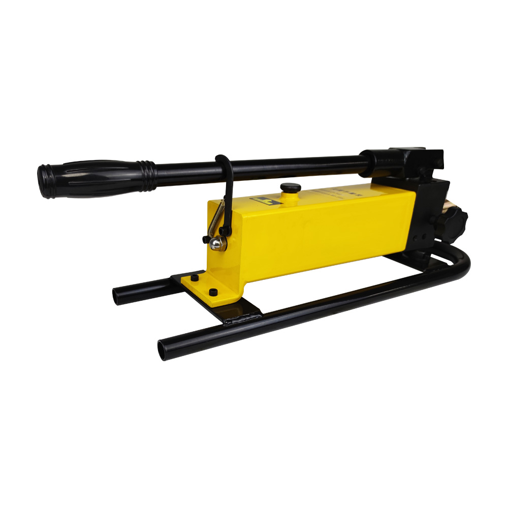Hand Operated Manual Hydraulic Pump 700 Bar Dual Stage High Pressure 700–2700cc Single Acting
