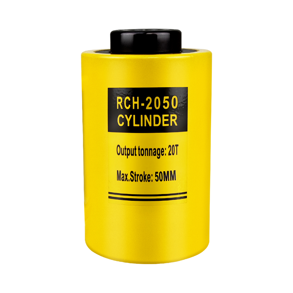 Hollow Plunger Single Acting Hydraulic Cylinder Jack 20T–60T 50mm Stroke Steel Body