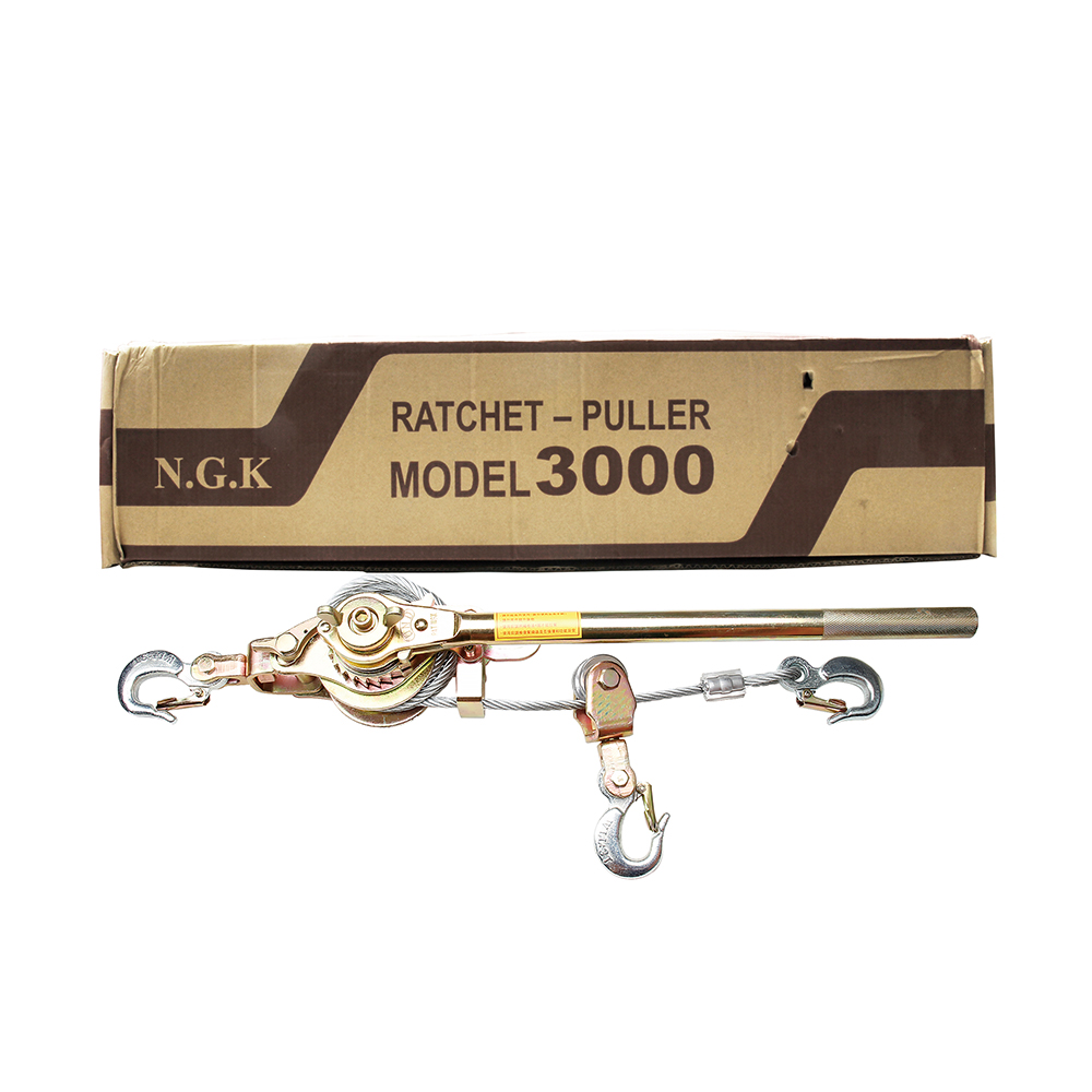 JX Series 1 ton / 2 ton / 3 ton Ratchet Cable Puller