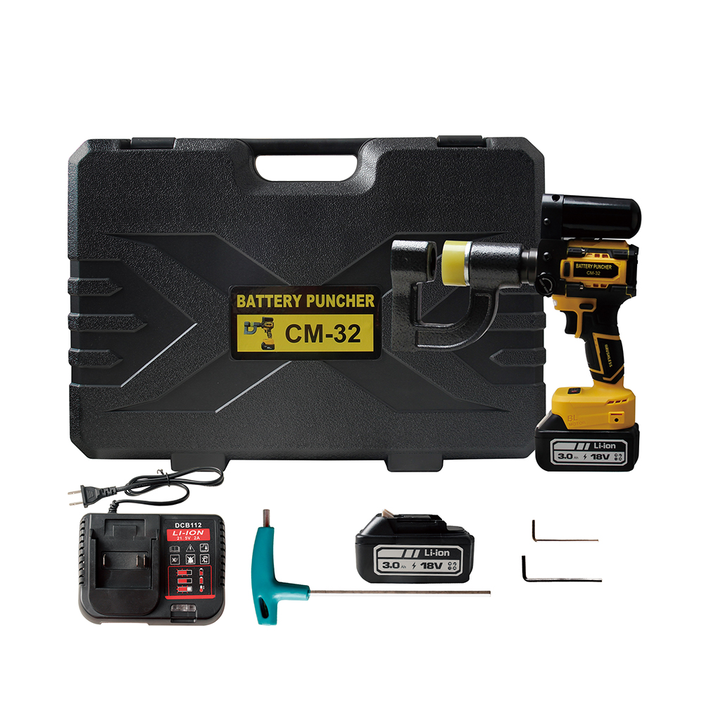 Electric & Rechargeable Hydraulic Puncher for Metal Sheets