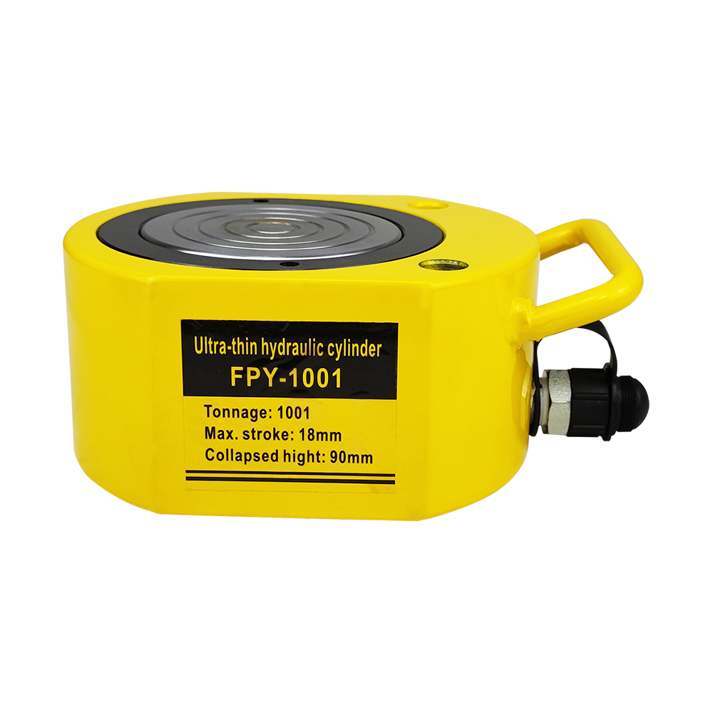 FPY Series 5T - 200T Low-Profile Single-Acting Hydraulic Cylinder Jacks