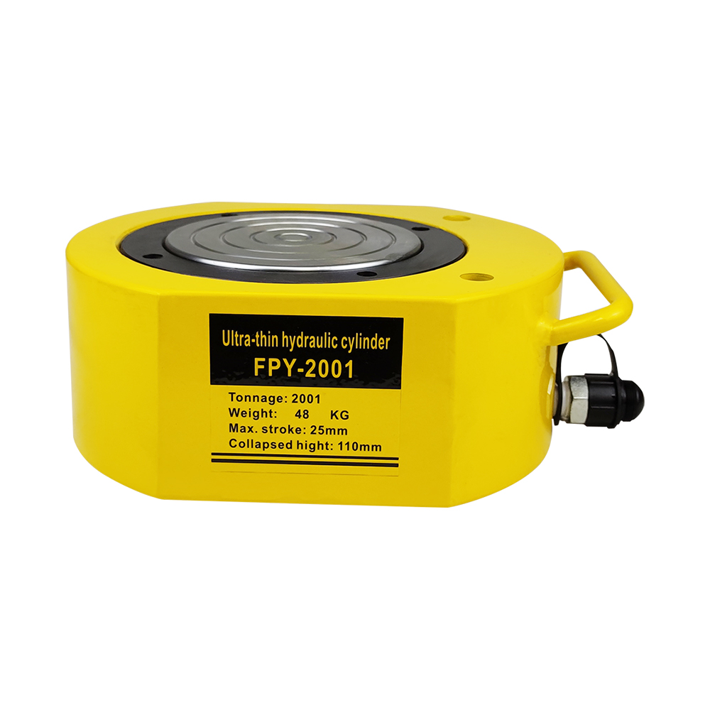 FPY Series 5T - 200T Low-Profile Single-Acting Hydraulic Cylinder Jacks