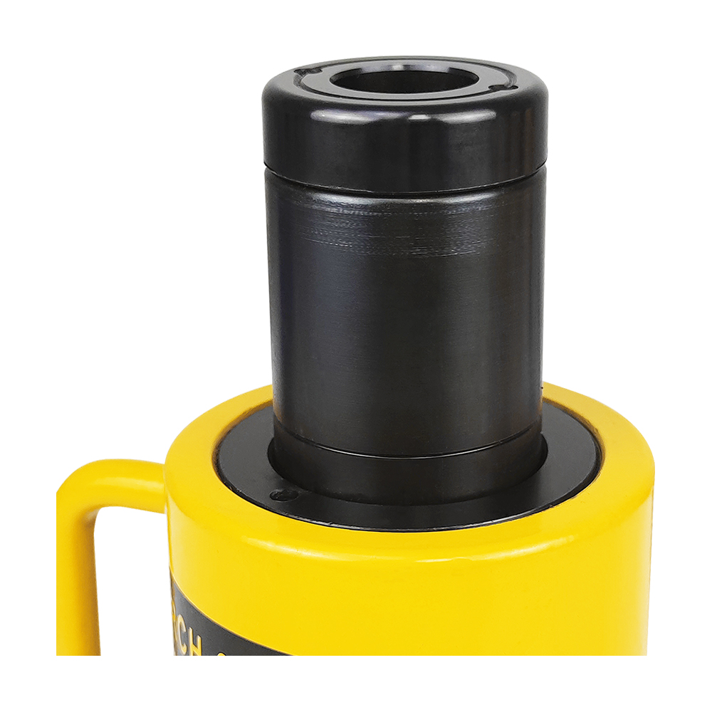 Hollow Plunger Single Acting Hydraulic Cylinder Jack 20T–60T 50mm Stroke Steel Body