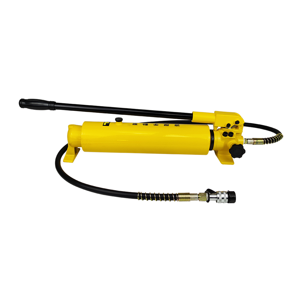 Hand Operated Manual Hydraulic Pump 700 Bar Dual Stage High Pressure 700–2700cc Single Acting