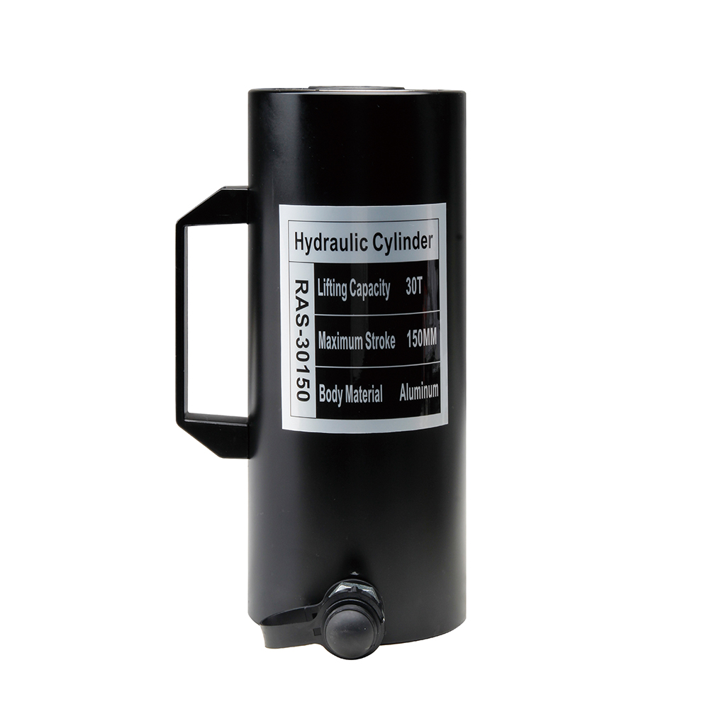 RAS Series 10-100 Ton Lightweight Aluminum Single-Acting Hydraulic Cylinder Jack