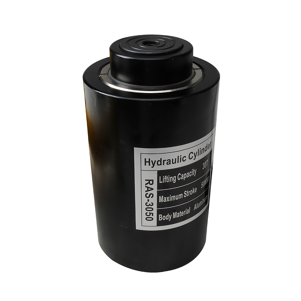 Single Acting Aluminum Hydraulic Cylinder Jack 10T–30T 50mm Stroke Lightweight Portable Lifting Ram