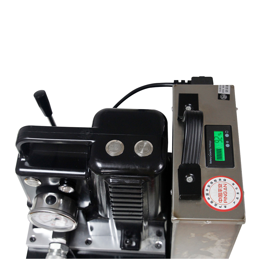 QQ-700B Portable Battery-Powered Single Action Hydraulic Pump 36V/48V